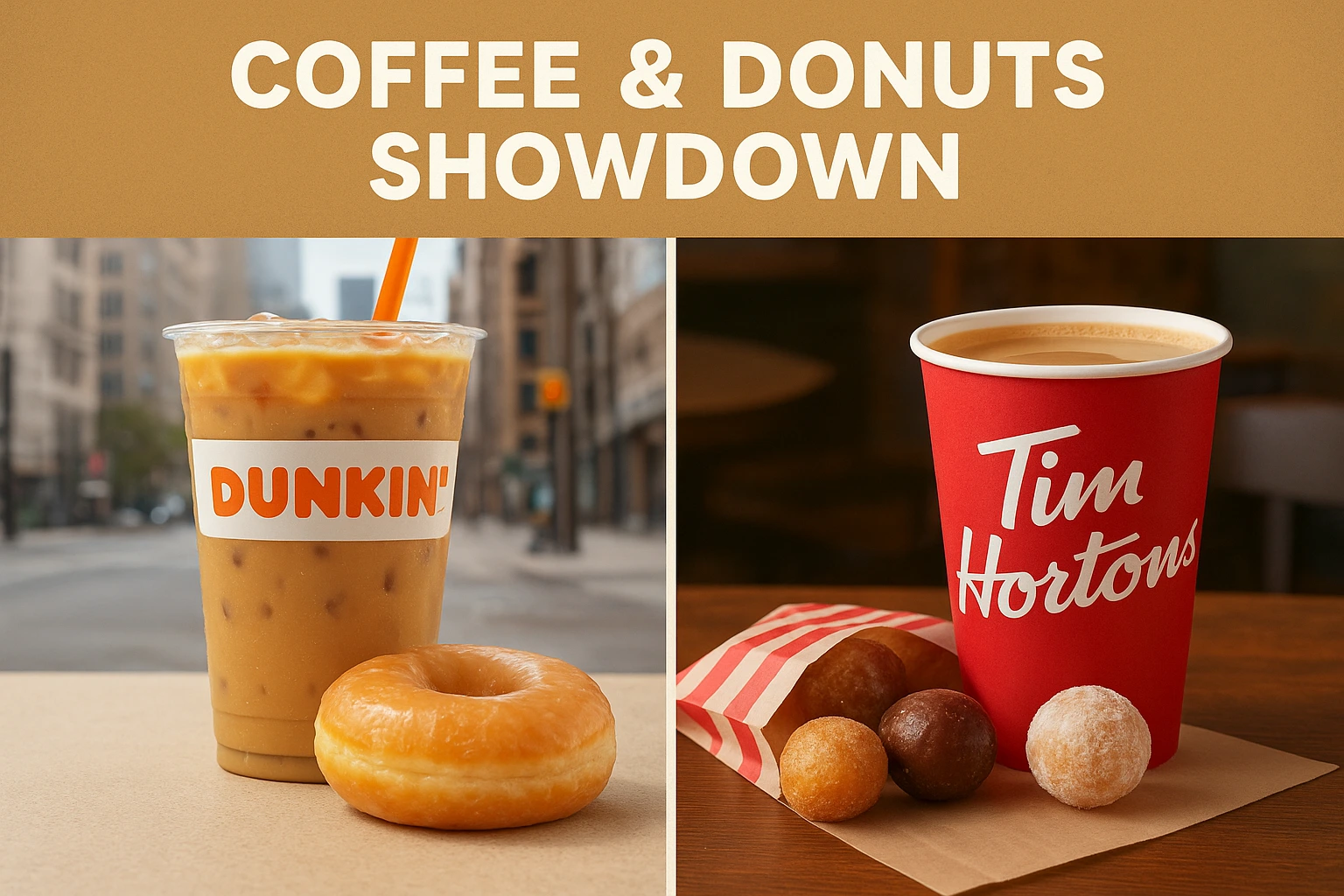 Dunkin vs Tim Hortons