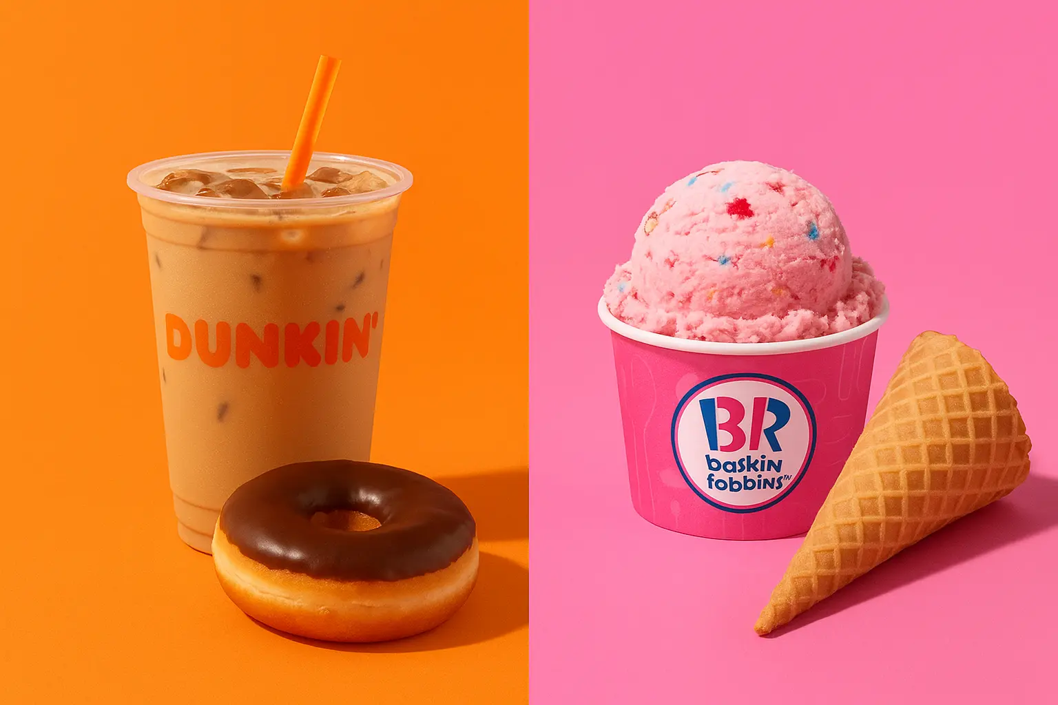 What Is The Difference Between Dunkin Donuts And Baskin Robbins